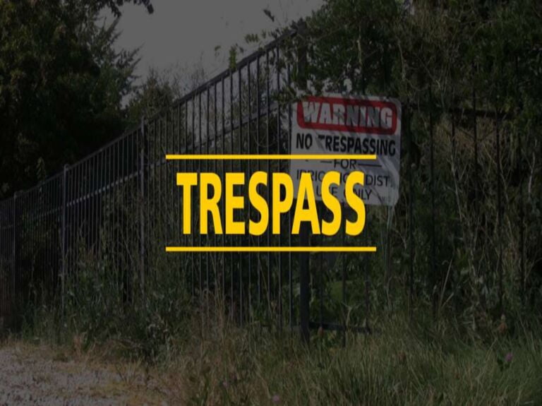 REMEDIES AVAILABLE IN CASE OF TRESPASS OF LAND