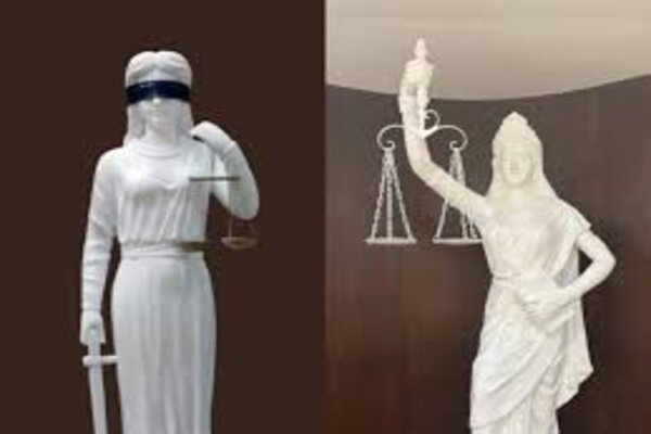 LAW HAS OPENED ITS EYES: REDEFINED LADY JUSTICE STATUE