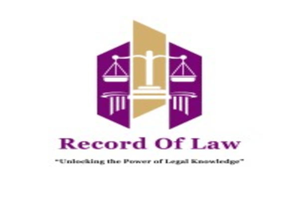 RESEARCH INTERNSHIP OPPORTUNITY AT RECORD OF LAW