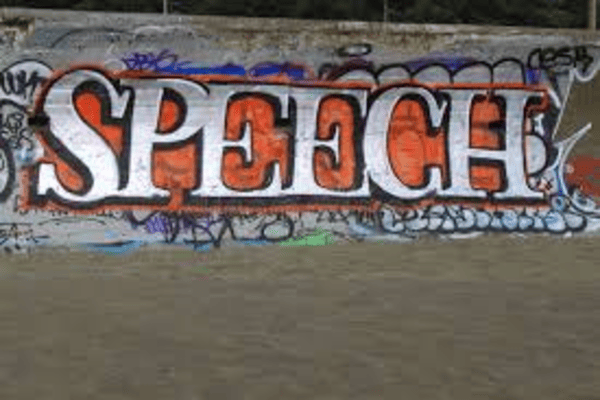 GRAFFITI AS SPEECH