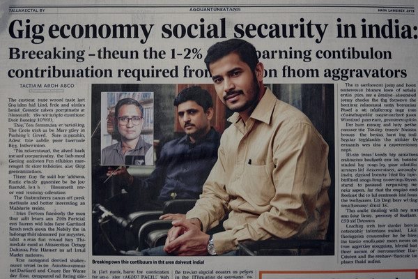 GIG ECONOMY SOCIAL SECURITY IN INDIA: BREAKING DOWN THE 1–2% TURNOVER ...